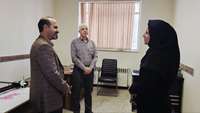 بازدید معاون تحقیقات و فناوری دانشگاه از مرکز رشد فناوری سلامت